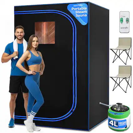 serenelife Portable Steam Sauna
serenelife - 4L HIGH CAPACITY