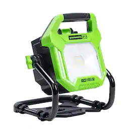 Greenworks - 60V AC/DC 2,000 Lumen LED Work Light (Tool Only) - Green