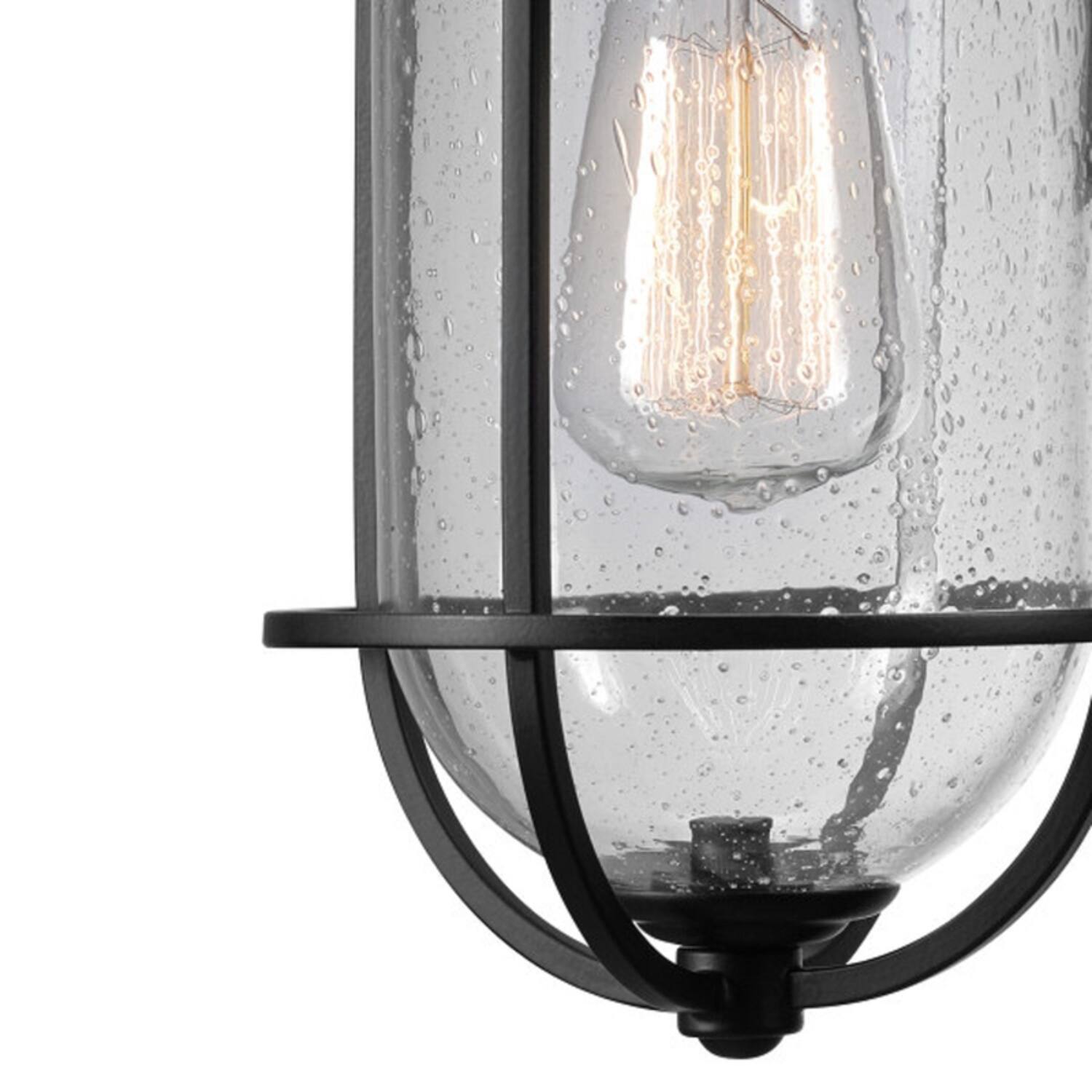 Left. Globe Electric - Globe Electric Vintage 1-Light Natural Black Turner Wall Sconce.