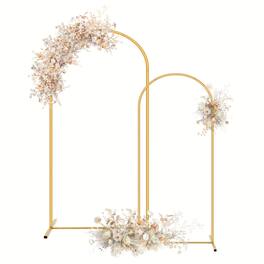 Oumilen - 6FT & 5FT Wedding Arch Metal Wedding Arch
