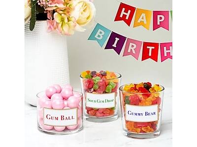 HAPPY BIRTHDAY

Gum Ball

Sour Gum Drop

Gummy Bear