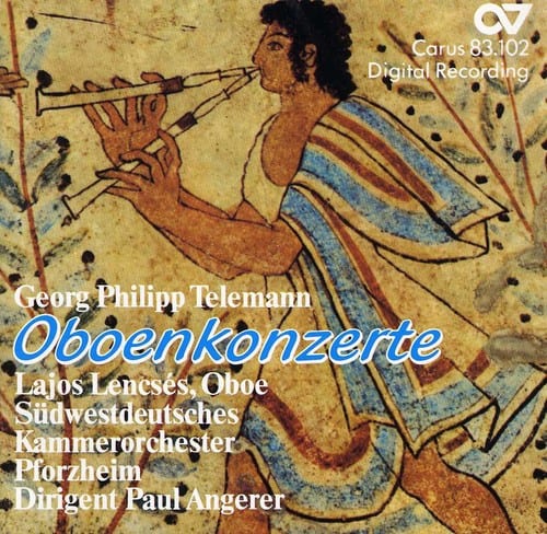 G.P. Telemann - Oboe Concertos  - COMPACT DISCS