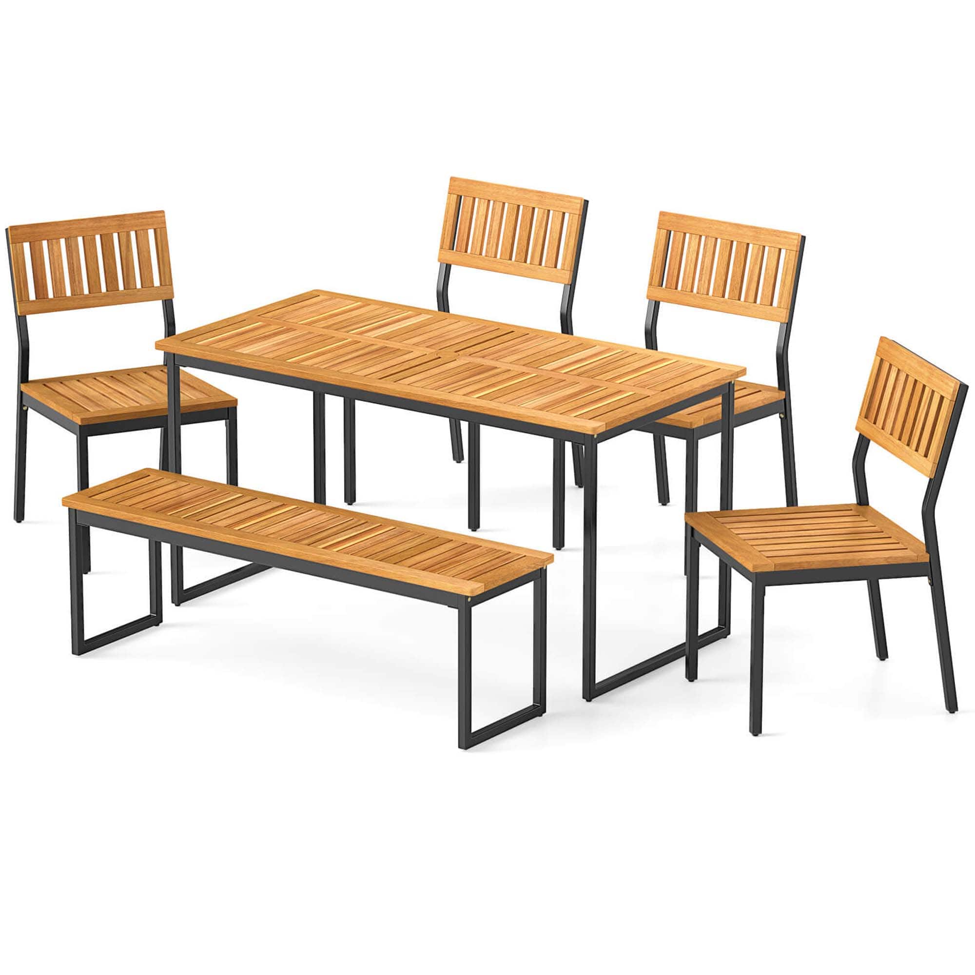 テーブル・チェア・ハンモック LOGOS BENCH TABLE SET 6 MAPLE LOGOS BENCH TABLE SET 6 MAPLE テーブル・チェア・ハンモック