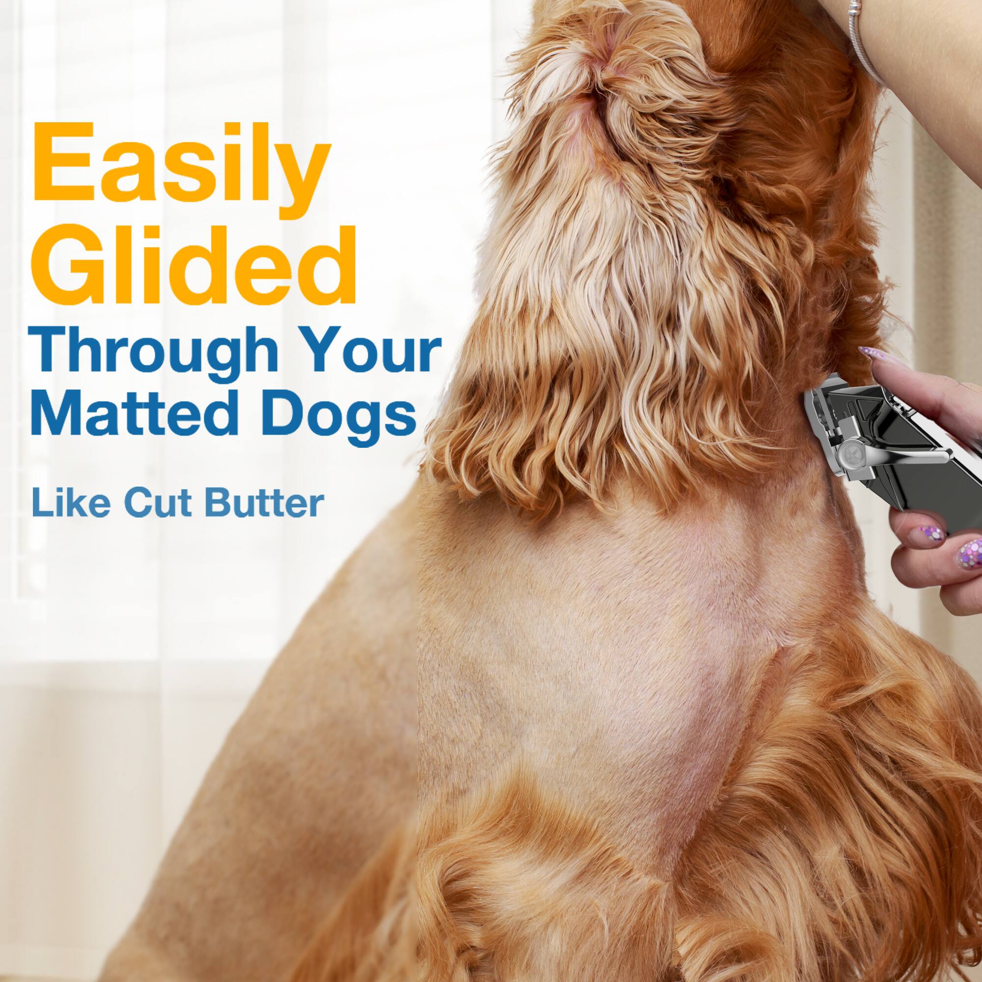 Easily Glided Through Your Matted Dogs Like Cut Butter
