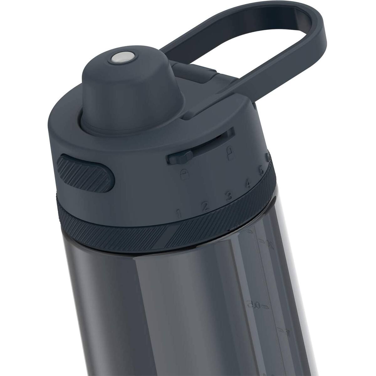 Alt View 2. Thermos - Thermos 24 oz. Alta Hard Plastic Hydration Bottle w/ Spout - Lake Blue - Blue.