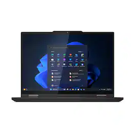 Lenovo - ThinkPad T14s 2-in-1 AI PC 14" Touch - Screen Laptop - Intel Ultra 7 with 16GB Memory - 512GB SSD - Black