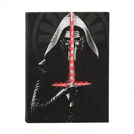 Star Wars - Kylo Ren Illuminating Canvas Wall Art - Black