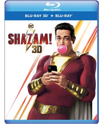 Front. Shazam! - BluRay.