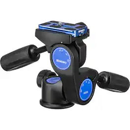 Benro - HD3A 3-Way Arca Tripod Head, Holds 26.4 Lbs