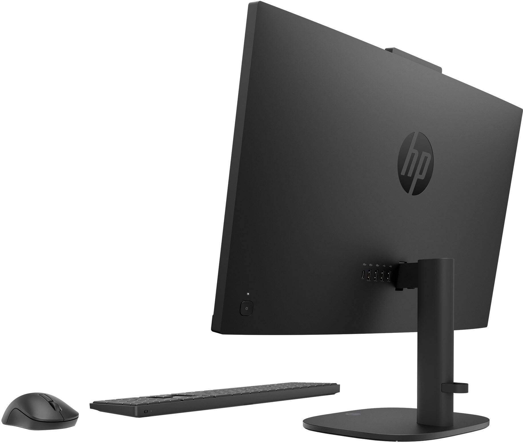 Alt View 8. HP - OmniStudio 23.8" Full HD Touchscreen All-in-One w/ Adjustable Height - AMD Ryzen AI 5 - 16GB RAM - 512GB SSD - Copilot+ - Jet Black.