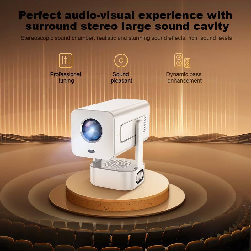 Perfect audio-visual experience with surround stereo large sound cavity  
Stereoscopic sound chamber, realistic and stunning sound effects, rich sound levels  
Professional tuning  
Sound pleasant  
Dynamic bass enhancement