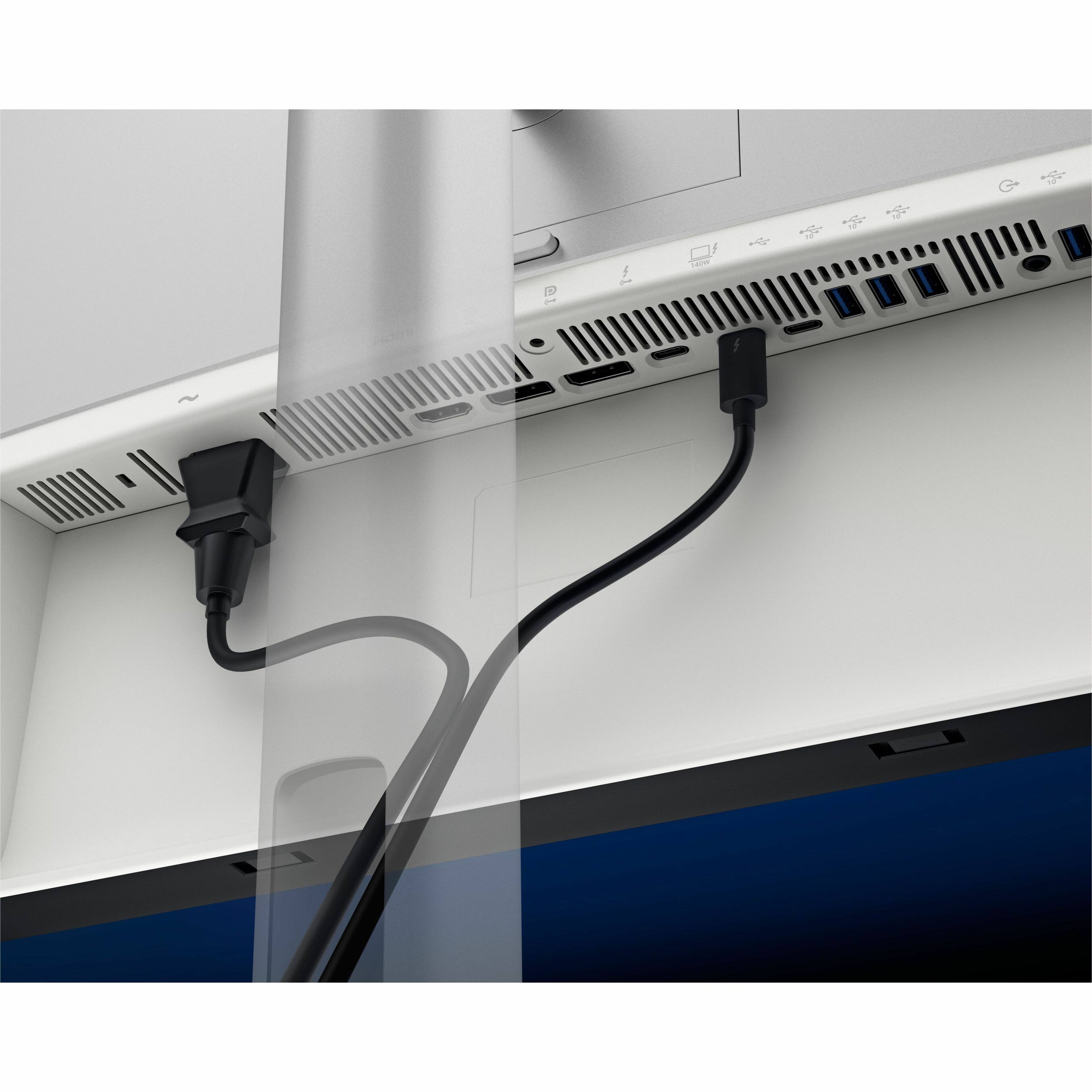 Alt View 16. Dell - UltraSharp 31.5" IPS LED 4K UHD 120Hz Monitor with HDR (USB, HDMI) - Black, Silver, Dual Color.