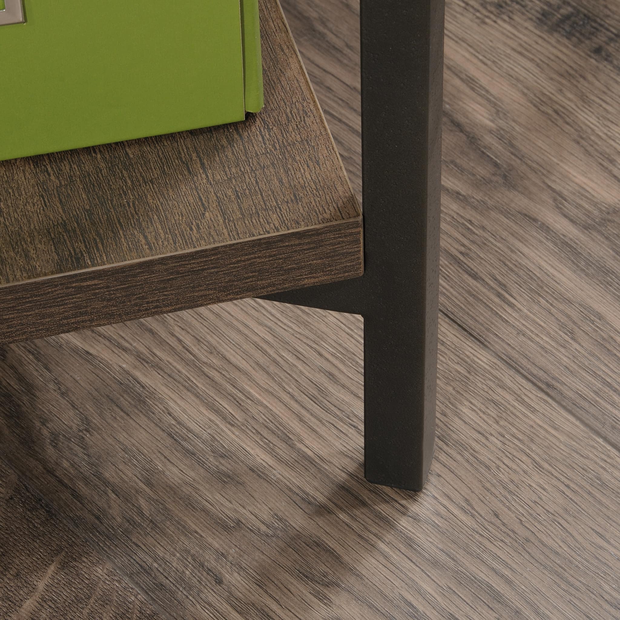 Alt View Zoom 12. Sauder - North Avenue L-Desk - Smoked Oak.