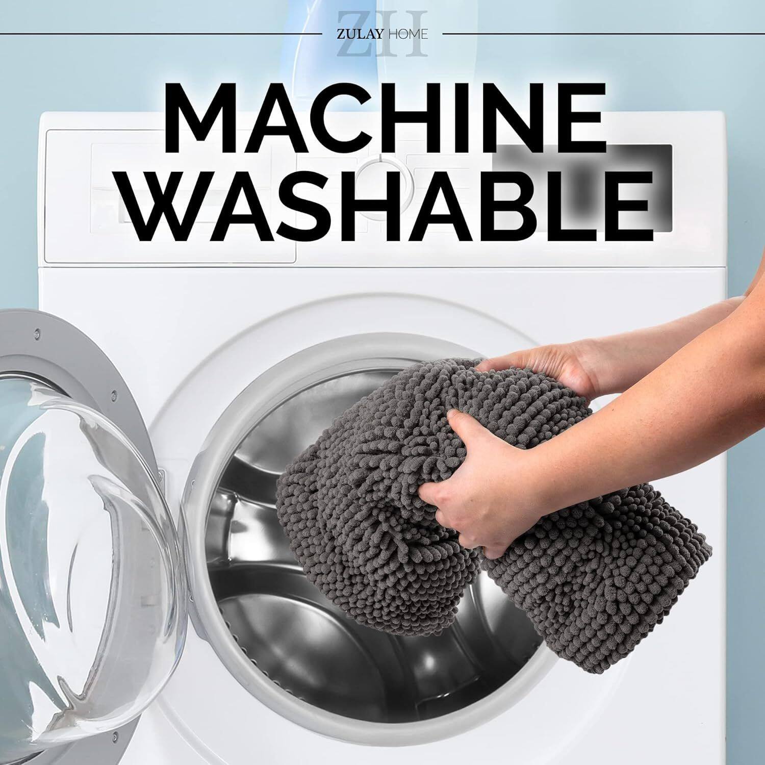 ZULAY HOME  
MACHINE WASHABLE