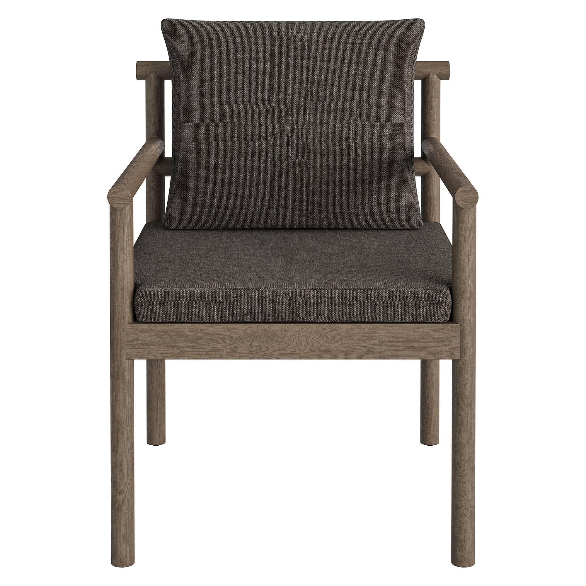 Alt View 4. Modway - Eleni Outdoor Patio Teak Wood Rope Dining Chair by Modway - 32.