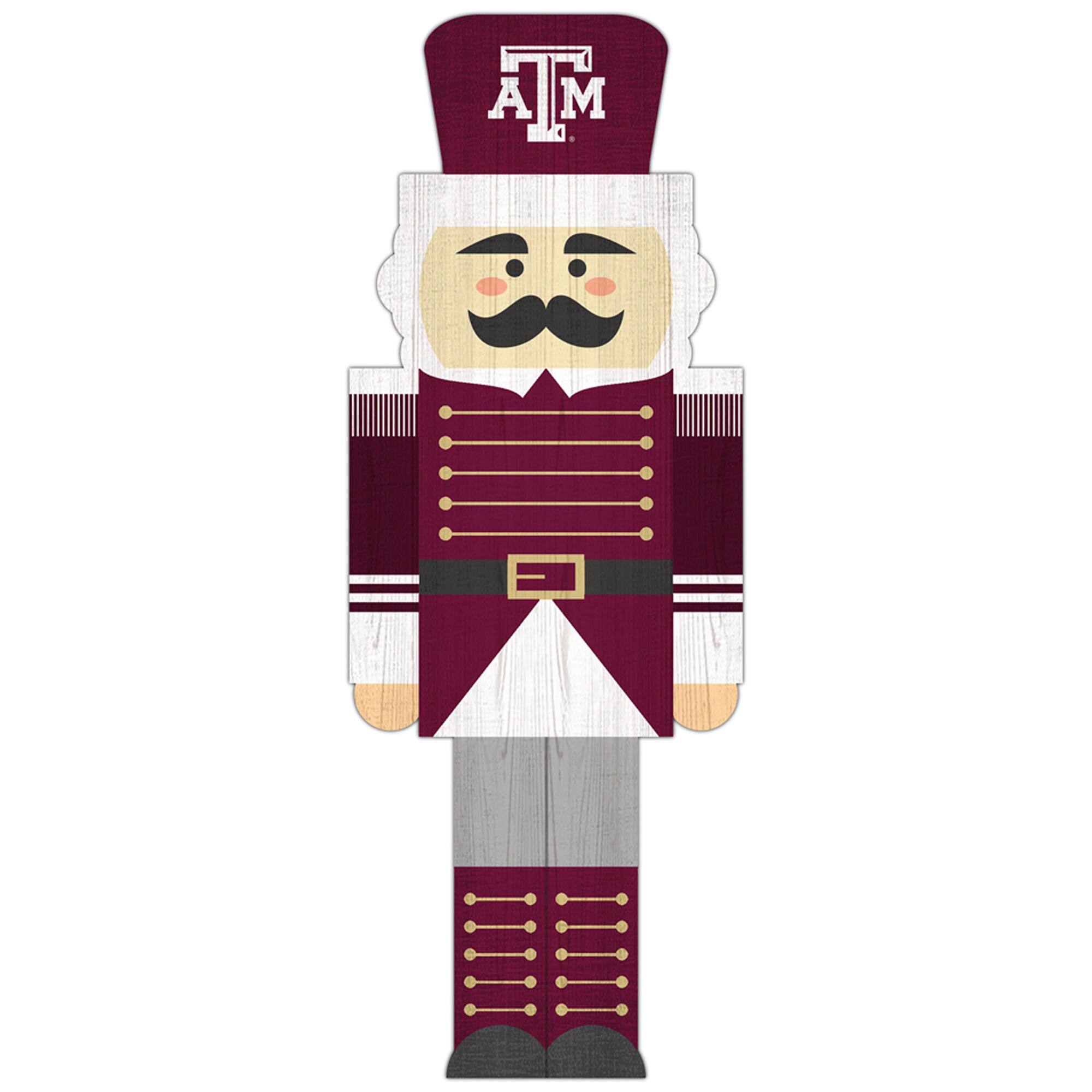 Texas A&M Aggies 31'' Nutcracker Leaner