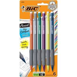 BIC Corporation - BIC Xtra Comfort Mechanical Pencil, 0.7mm, #2 Hard Lead, 6/Pack (MPGP61)