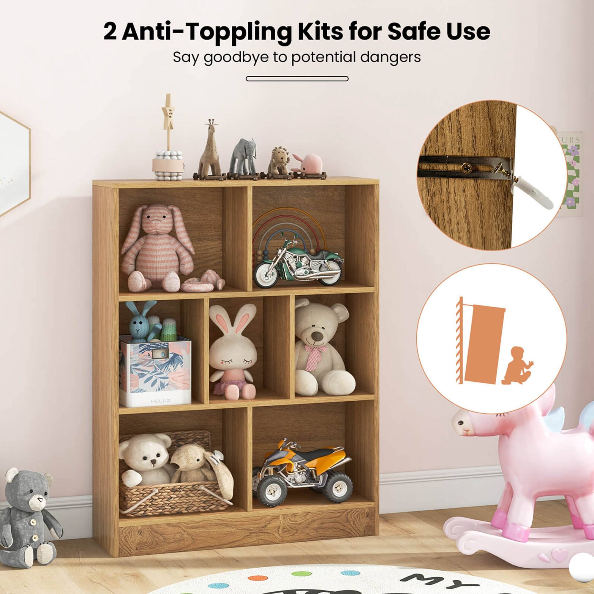 2 Anti-Toppling Kits for Safe Use Say goodbye to potential dangers URS HELLO