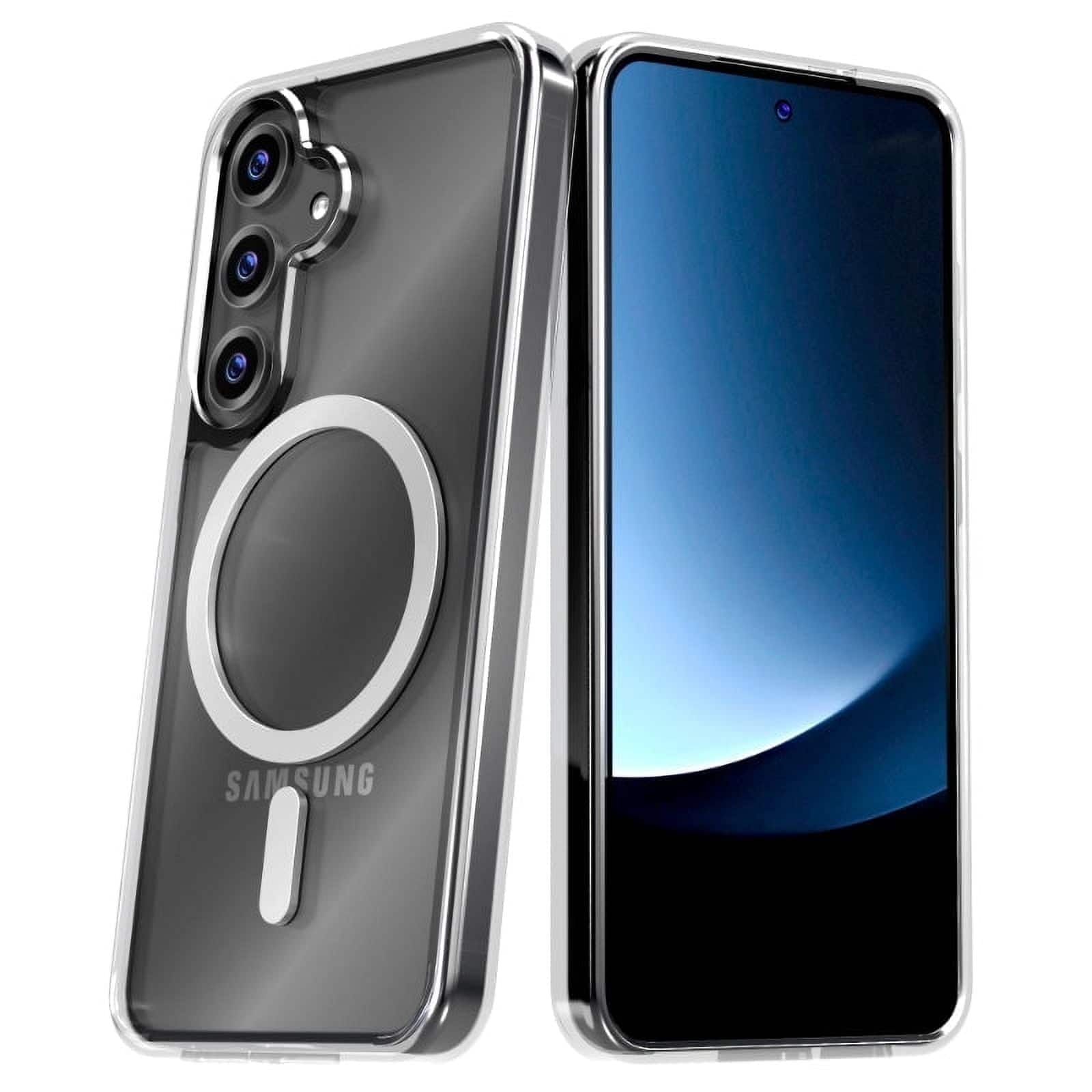 RomeTech - Rome Tech Hybrid Case for Galaxy S25 Plus - Clear