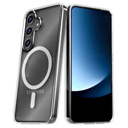 Front. RomeTech - Rome Tech Hybrid Case for Galaxy S25 Plus - Clear.