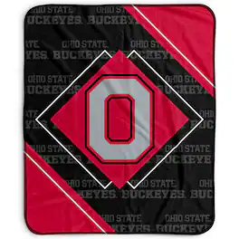 Pegasus - Ohio State Buckeyes 50" x 60" Diamond Logo Fleece Blanket - Multicolor