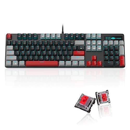 Gray & Black - Red Switch