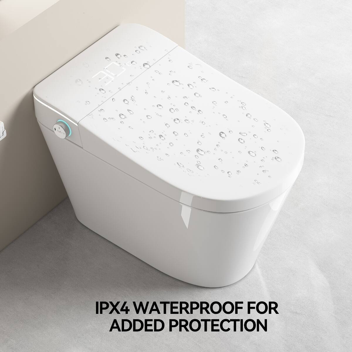 IPX4 WATERPROOF FOR ADDED PROTECTION