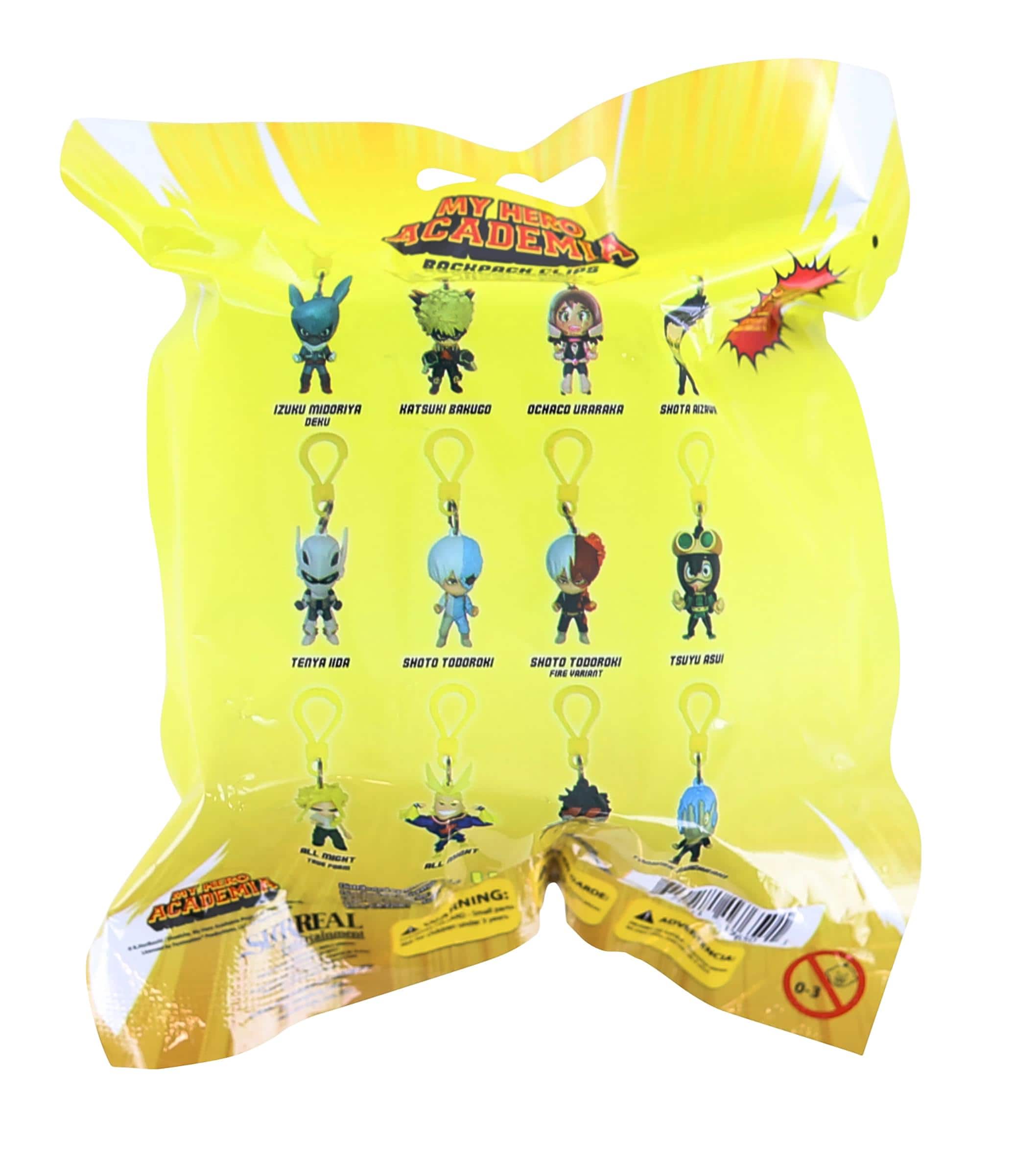 Bandai My Hero Academia Backpack Blind Bag Clip On Figure | One