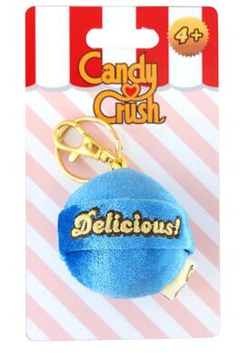 Commonwealth Toys - Candy Crush Saga Plush Clip On: Delicious - Multi-Color