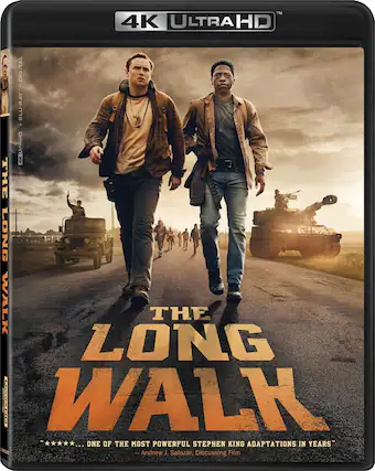 Front. The Long Walk - 4K Blu-Ray.