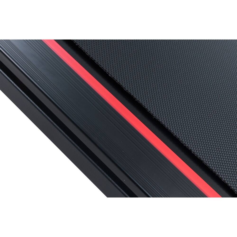 Alt View 8. Loheer - Loheer Walking Pad Treadmill with 8° Incline Compact Portable Under Desk Treadmills for Home Office - Black.