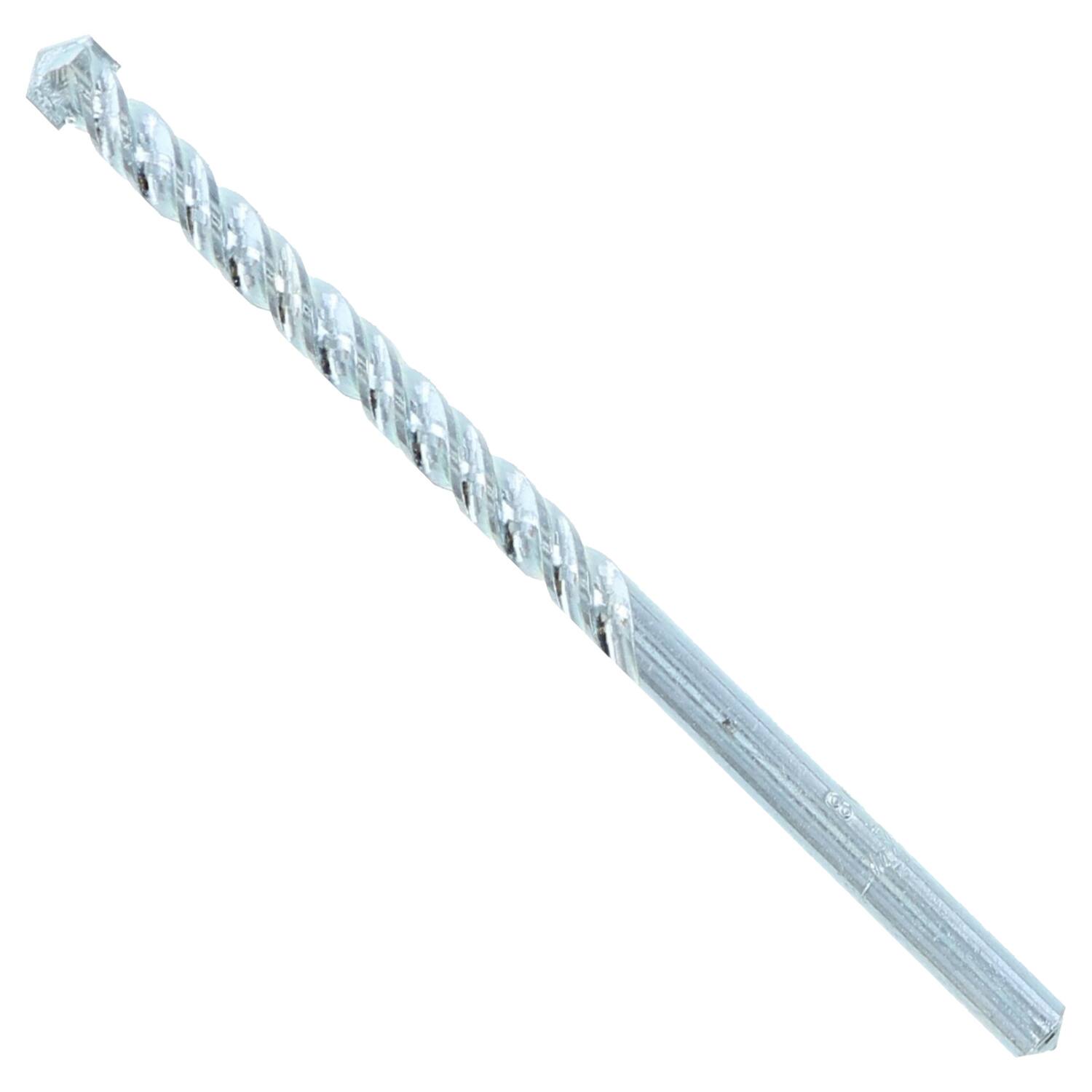 Front. Avanti - Avanti Pro 1/4 in. X 6 in. L Carbide Tipped Masonry Drill Bit Straight Shank 1 pk.