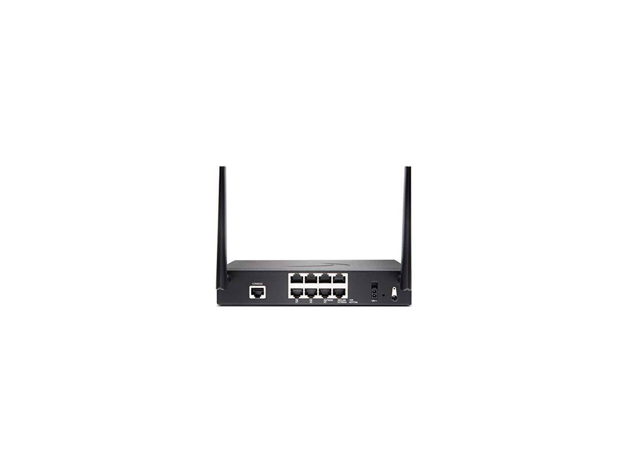 Alt View 7. SonicWall - SonicWall TZ370W Wireless Firewall (Gen 7) w/ Secure Upgrade Plus (1-Year) | 02-SSC-6826 - Black.