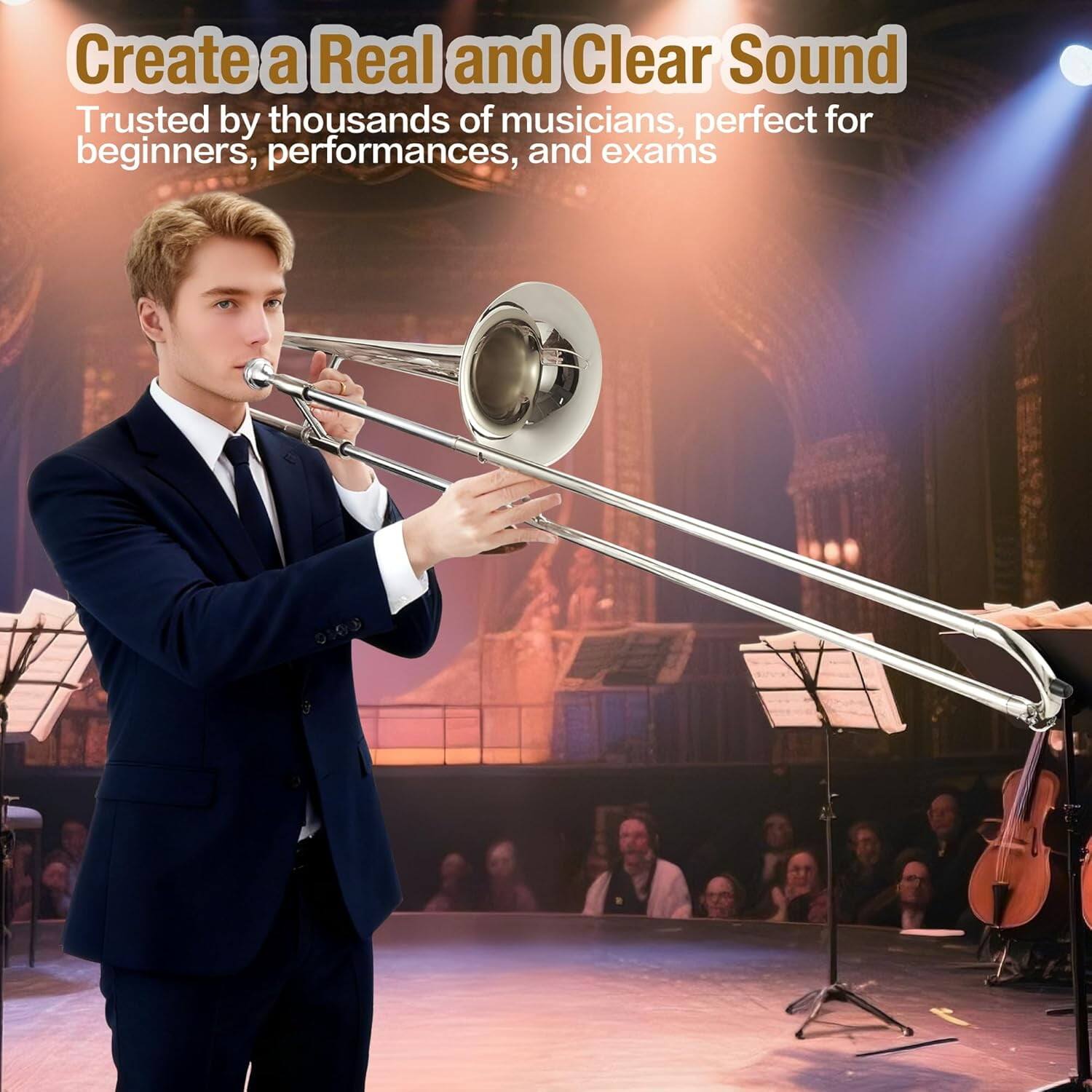 Create a Real and Clear Sound  
Trusted by thousands of musicians, perfect for beginners, performances, and exams