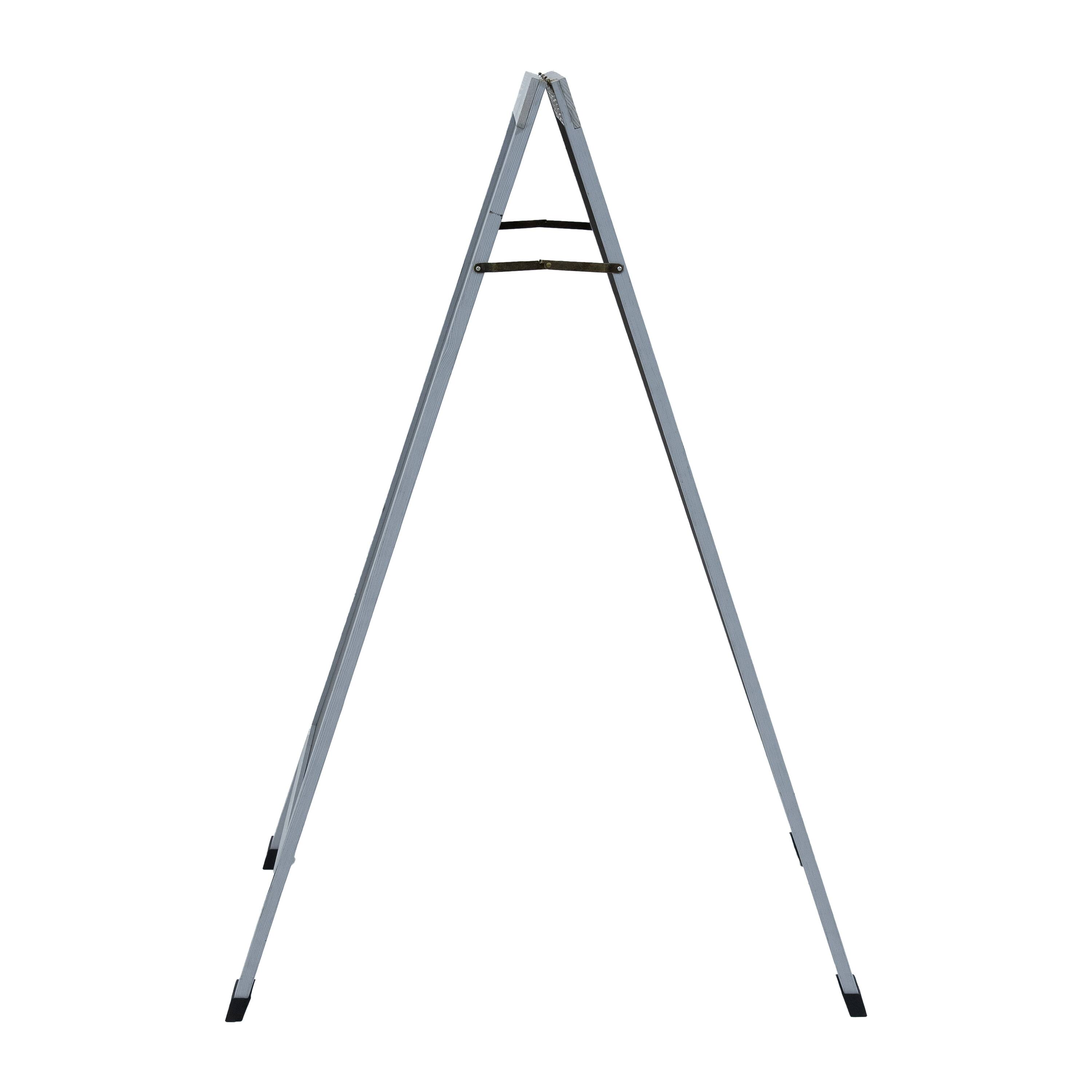 Alt View 5. Sunnydaze - A-Frame Double Magnetic Chalkboard - 2-Pack - Graywashed.