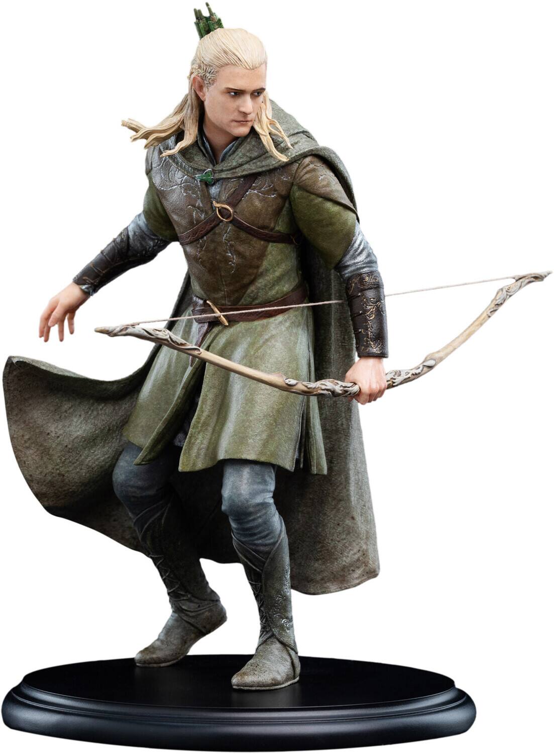 Alt View 1. Weta Workshop - WETA Workshop Polystone - The Lord of the Rings Trilogy - Legolas Miniature Statue   - COLLECTIBLES - Multicolor.