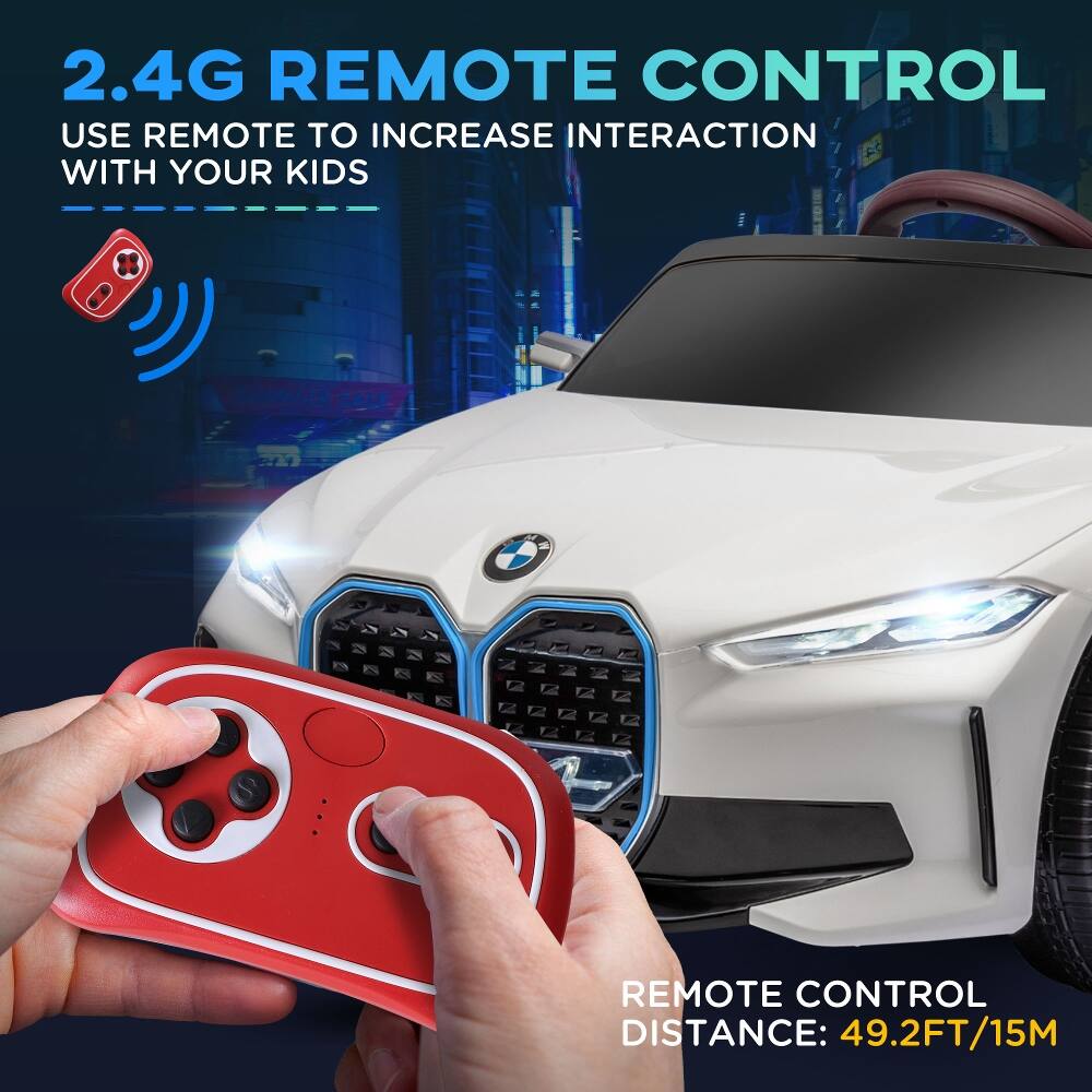 2.4G REMOTE CONTROL  
USE REMOTE TO INCREASE INTERACTION WITH YOUR KIDS  

SUMMER SALE  
BMW  

REMOTE CONTROL DISTANCE: 49.2FT/15M