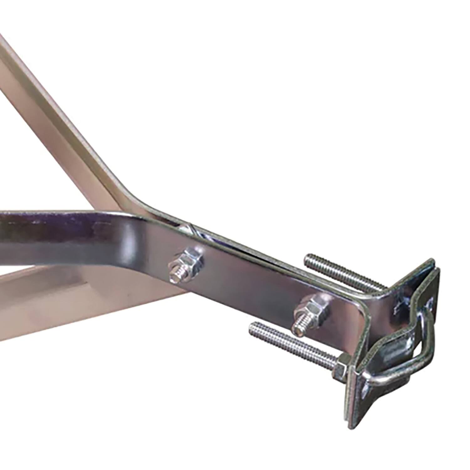 Alt View 1. Channel Master - Channel Master Cm-9034 12-in. Heavy-duty Wall Antenna Mount - Silver.