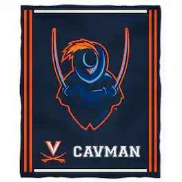 Vive La Fete - Virginia Cavaliers 36'' x 48'' Children's Mascot Plush Blanket - Multicolor