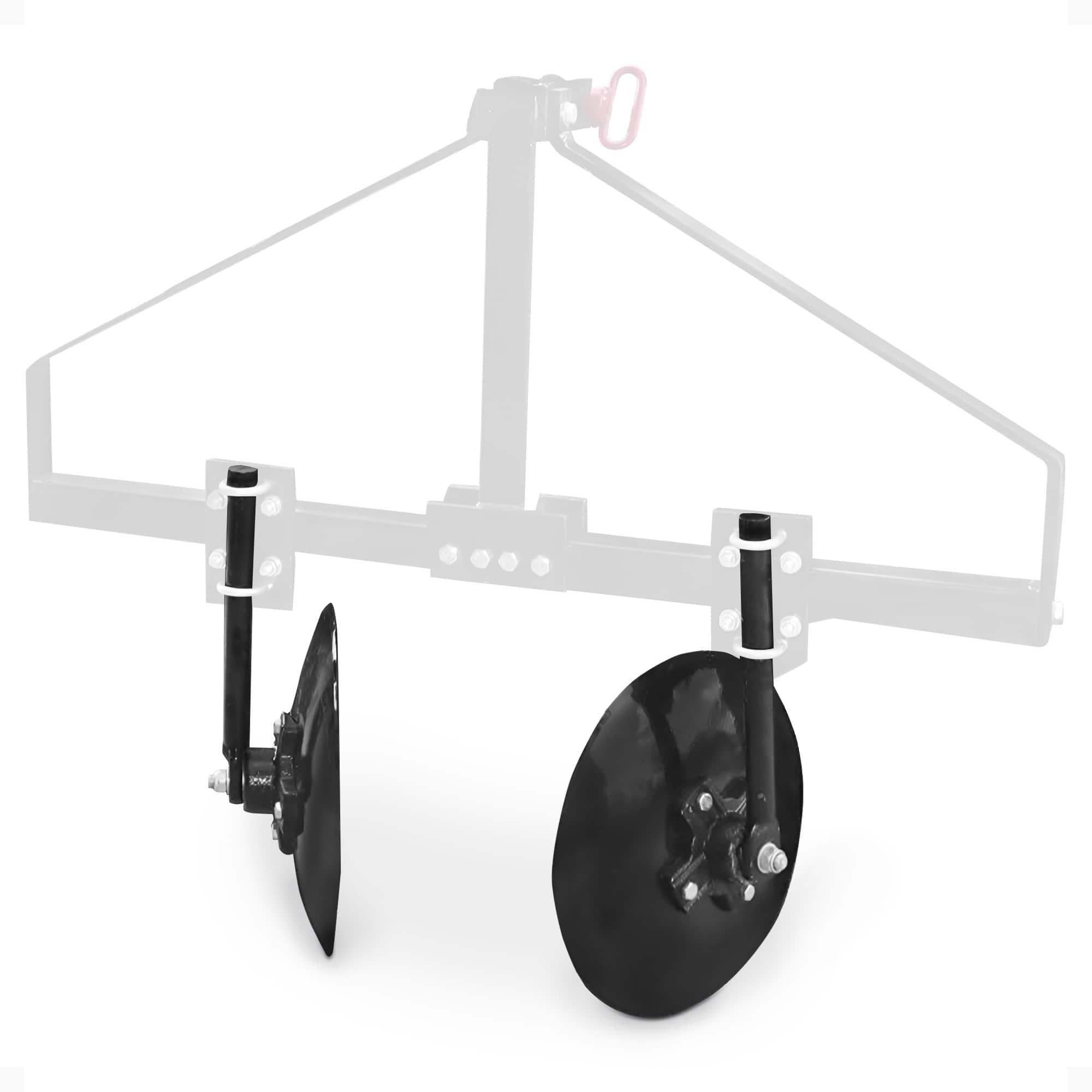 Field Tuff - 43 Inch Disc Cultivator Garden Bedder and Hiller For 3 Point Tractor - Black price history on PriceWatchPro