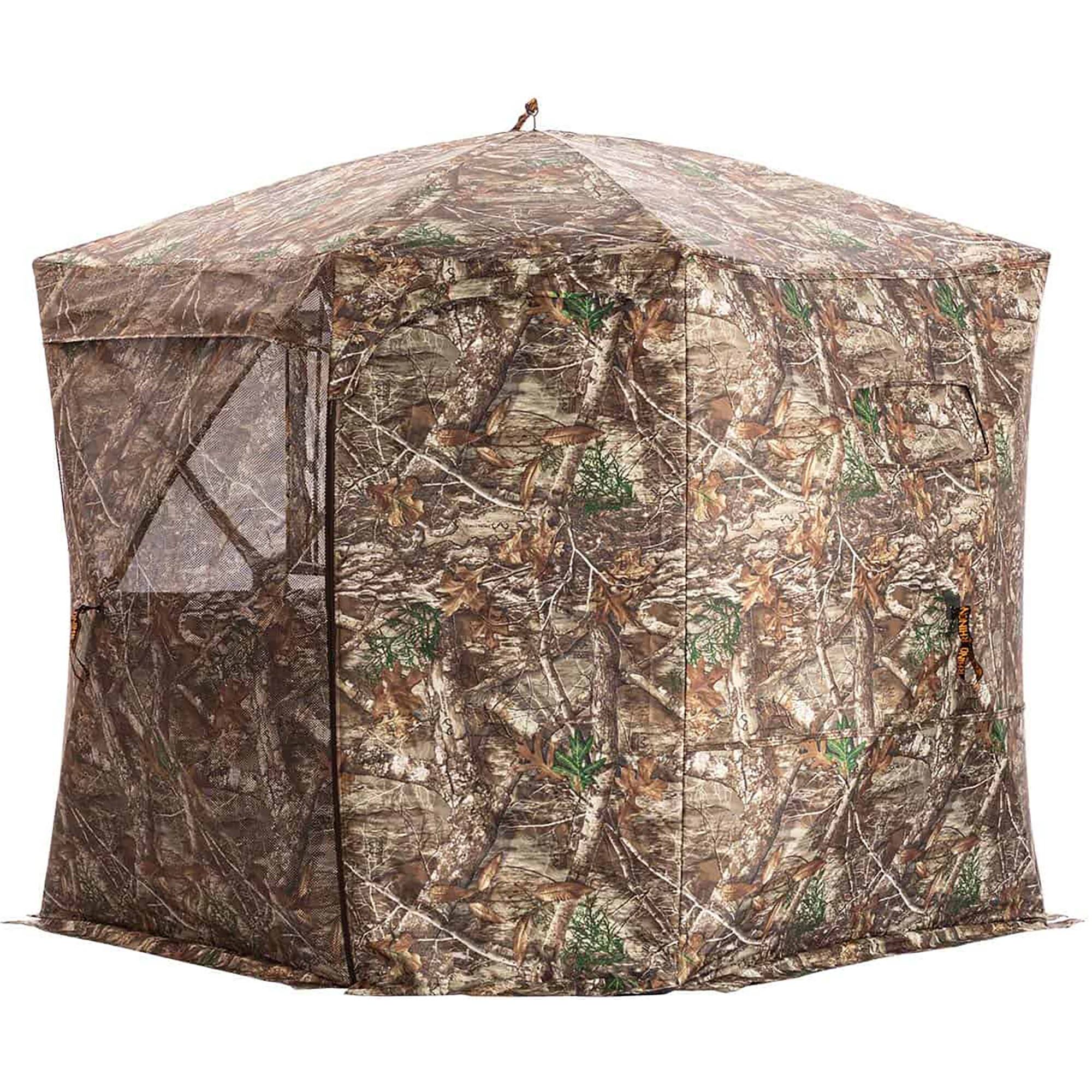 Alt View 2. Rhino - Rhino 180 Pro Hunting See-Through Blind with Full Size Door - Mossy Oak Country - Mossy Oak Country.