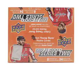 2022-23 Upper Deck Series 2 Hockey Retail 24-Pack Box