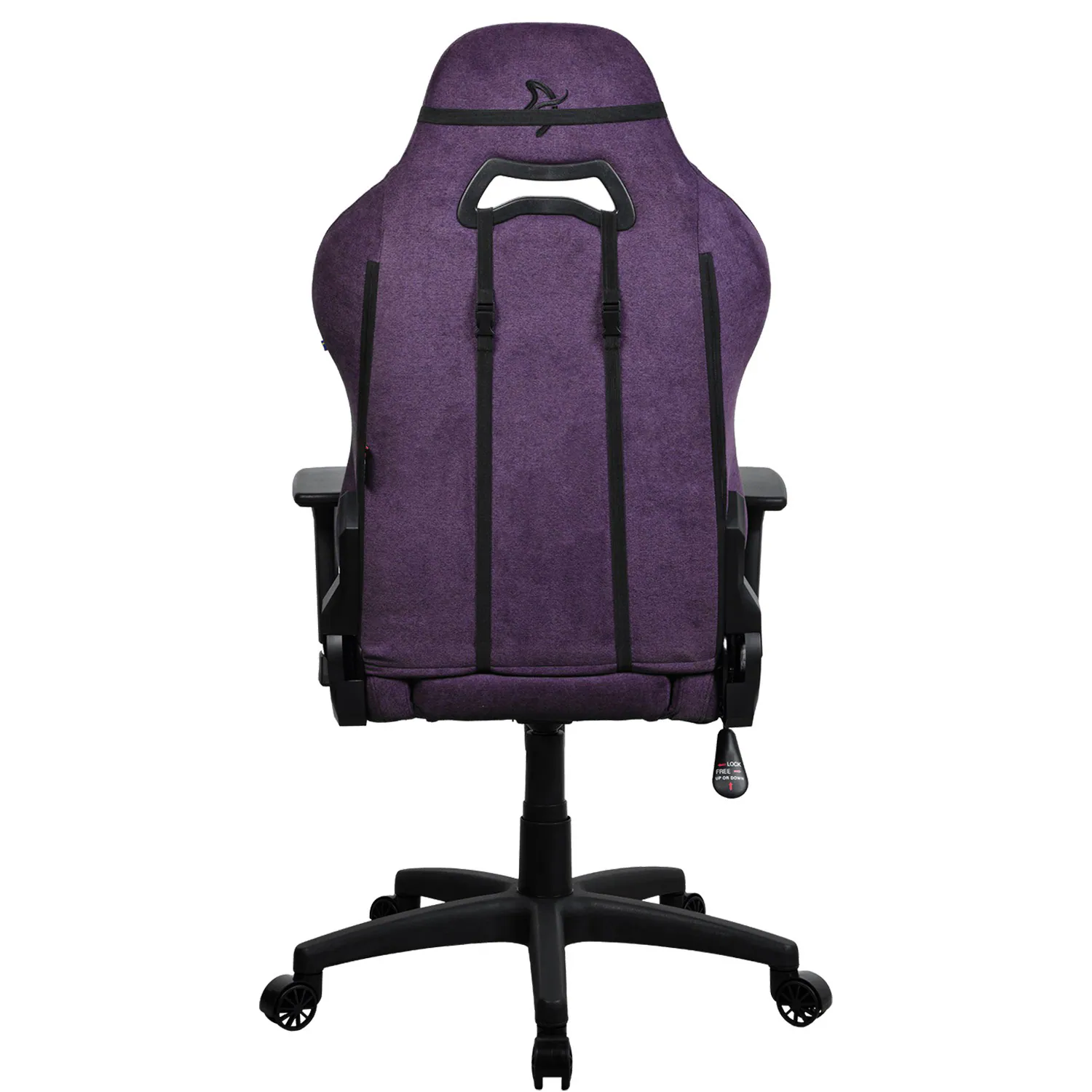 Alt View 13. Arozzi - Torretta Soft Fabric Gaming Chair - Purple.