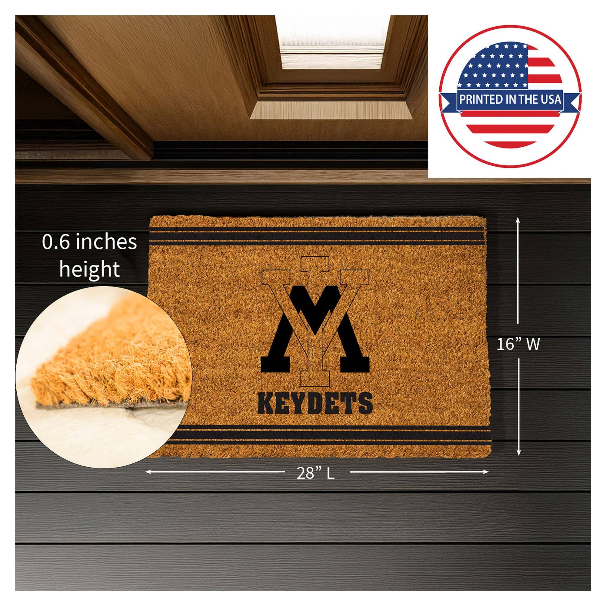 PRINTED IN THE USA  
0.6 inches height  
16" W  
28" L  
KEYDETS