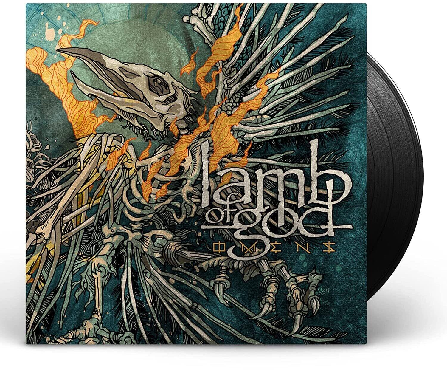 Front. Lamb of God - Omens   - VINYL LP.