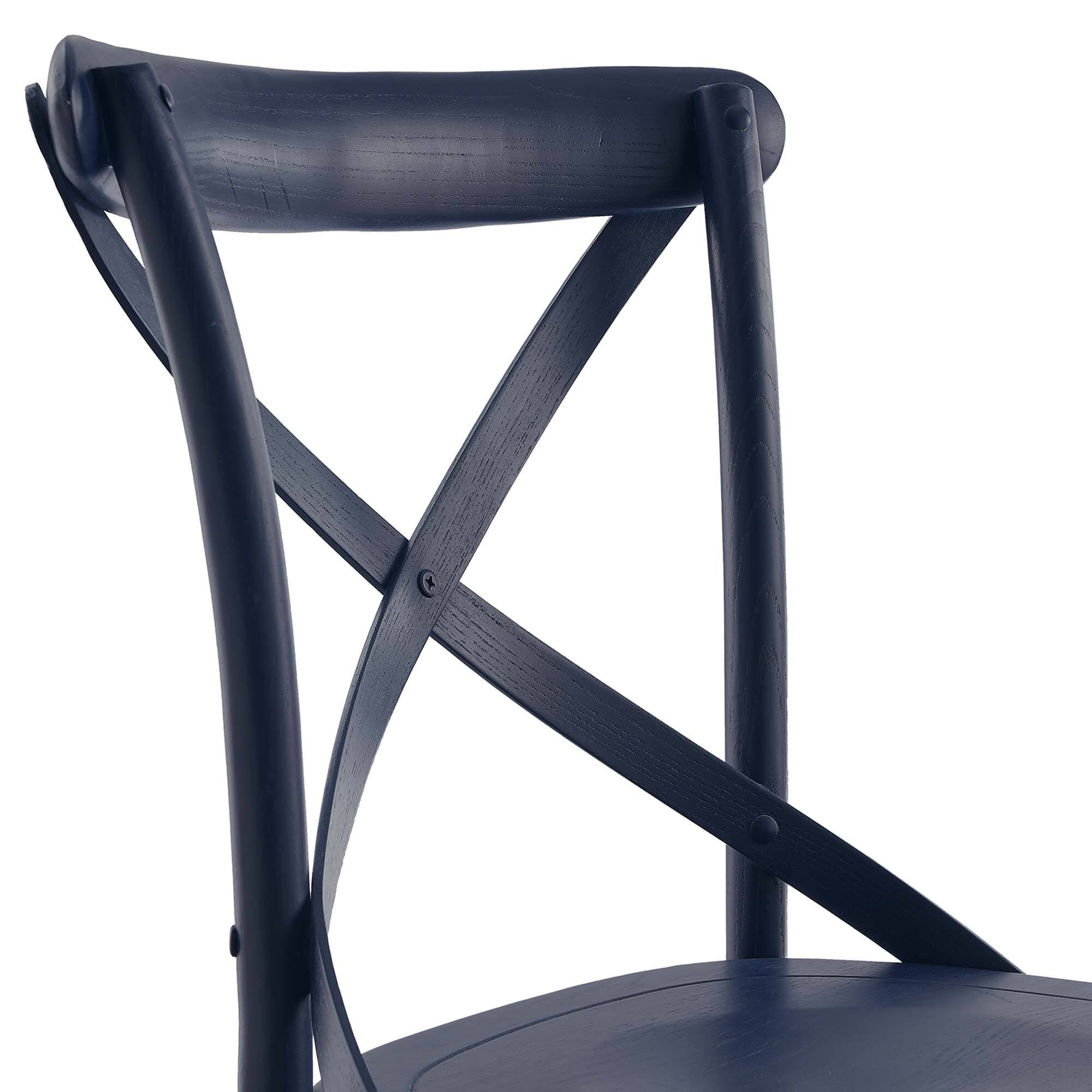 Alt View 4. Modway - Gear Dining Side Chair by Modway - Blue.