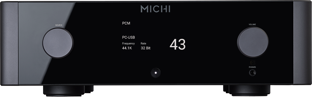 Rotel - MICHI P5 SERIES 2 PRE-AMPLFIER - Black - Front_Zoom