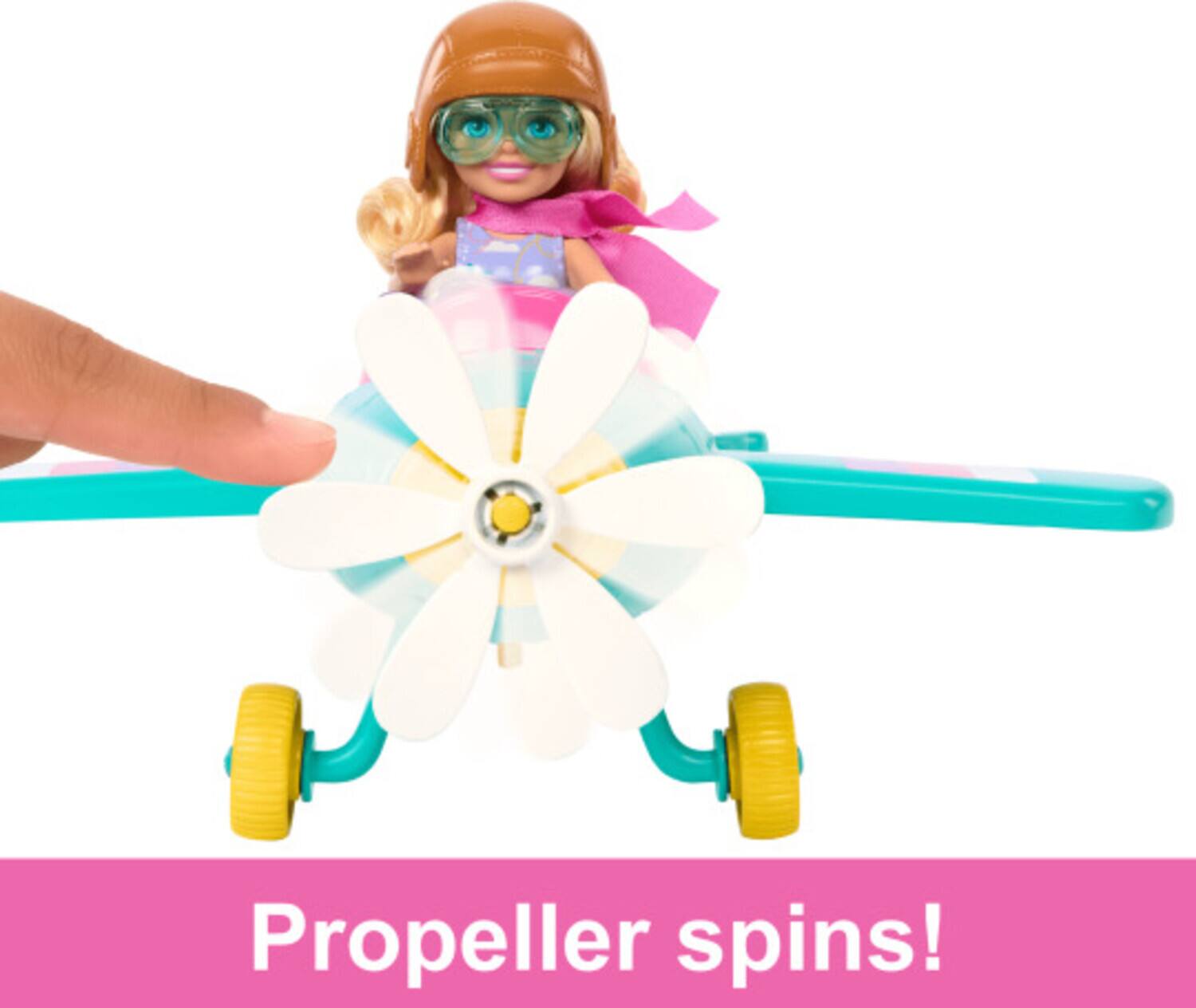 Propeller spins!