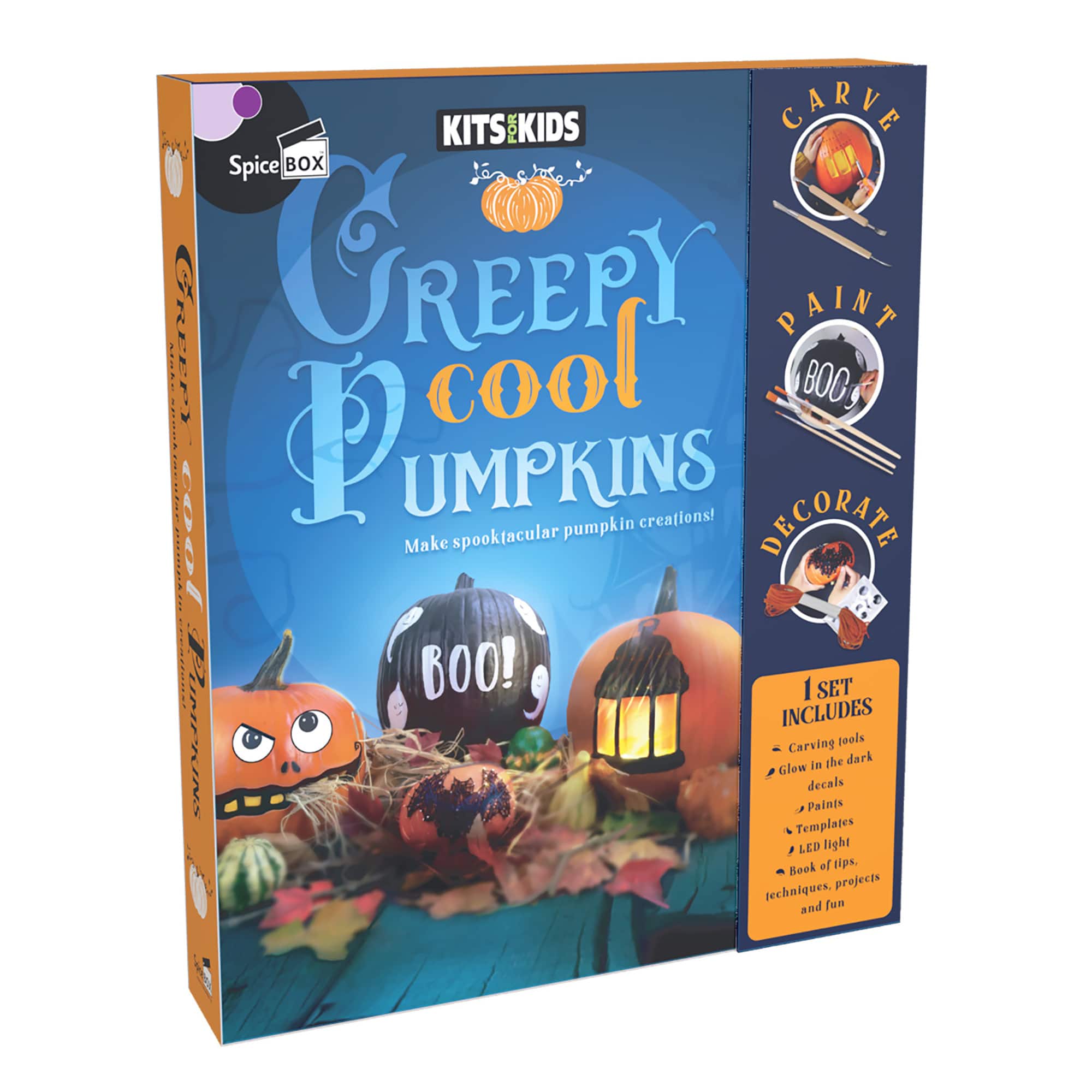 Spice Box - Kits For Kids: Creepy Cool Pumpkins