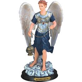 FC Design - 12"H Archangel Sealtiel Angel of Prayer Holy Figurine Statue Office Desk Tabletop Home Decor Gift - Multi-Color